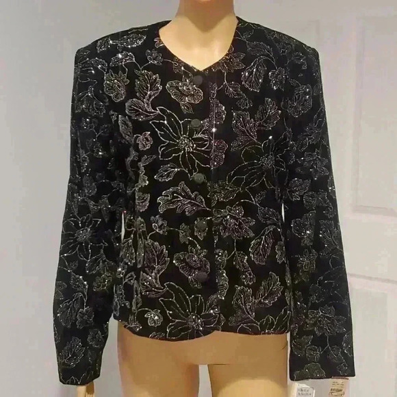 Vintage 80s jacket  new - Picture 1 of 6